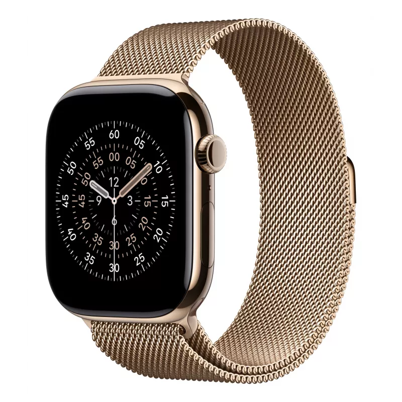 Apple Milanaise Watch -ranneke, kulta, 46mm, S/M, MGJ44ZM/A