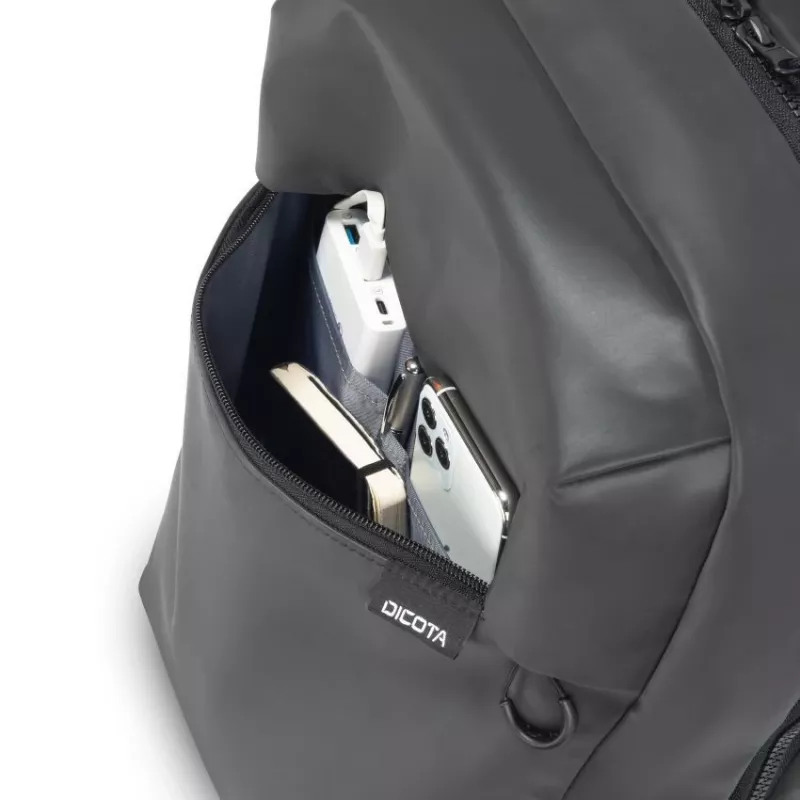 Dicota Commuter D32125 kannettavan tietokoneen reppu, 13–16 tuumaa, heijastava