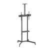 SBOX seinäteline FS-401-2 37–70 tuuman näytöille, kantavuus 45 kg, levy 600×400 mm
