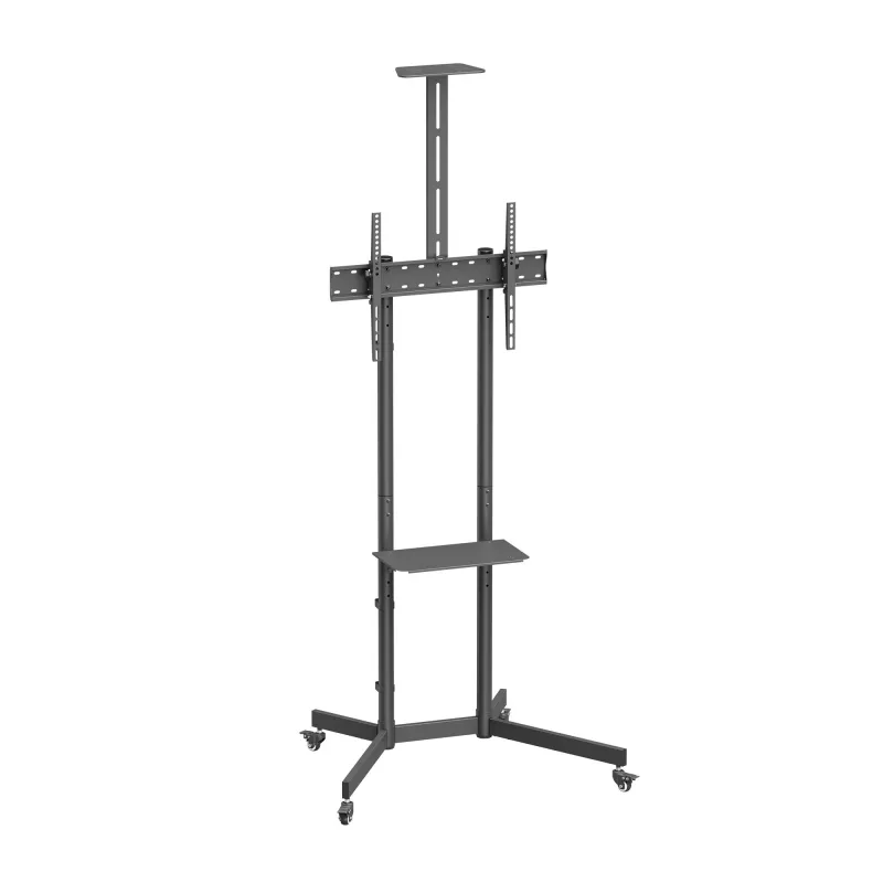 SBOX seinäteline FS-401-2 37–70 tuuman näytöille, kantavuus 45 kg, levy 600×400 mm