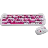 Langaton näppäimistö- ja hiirisarja CANYON HSET-W6 Pink Kitty Edition