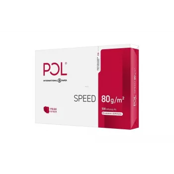 Kopiopaperi Igepa POLSPEED A4 80 g/m² 500 arkkia — monitoiminen toimistopaperi, FSC, ECF, pH-neutraali
