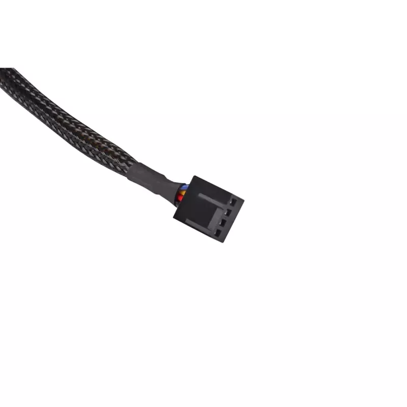 Kaapelin jatko Alphacool 18675 muovi musta 600 mm
