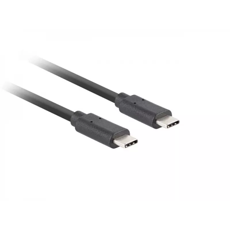 USB-C – USB-C -kaapeli LANBERG CA-CMCM-32CU-0018-BK USB 3.2 Gen 2, 1,8 m, musta, 100 W PD, 4K-video