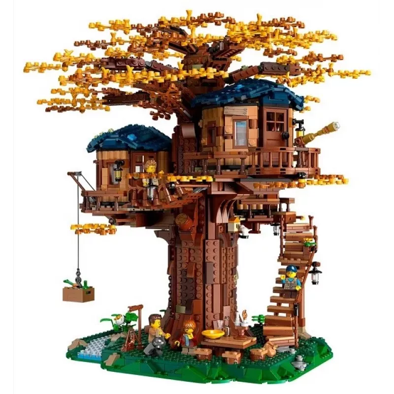 LEGO-sarja LEGO IDEAS 21318 puumaja 3-in-1-rakennus – modulaarinen puumajamalli, monirakennussarja