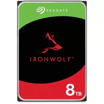 Paketti SEAGATE NAS HDD 8x8TB IronWolf 7200rpm 6Gb/s SATA 256MB välimuisti 8.9cm 3.5inch 24x7 CMR NAS- ja RAID-räkkijärjestelmiin BLK
