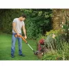Black+Decker ST1823 18 V akkukäyttöinen ruohotrimmeri, 25 cm, 1,5 Ah Li-ion, teleskooppivarsi, oranssi/musta