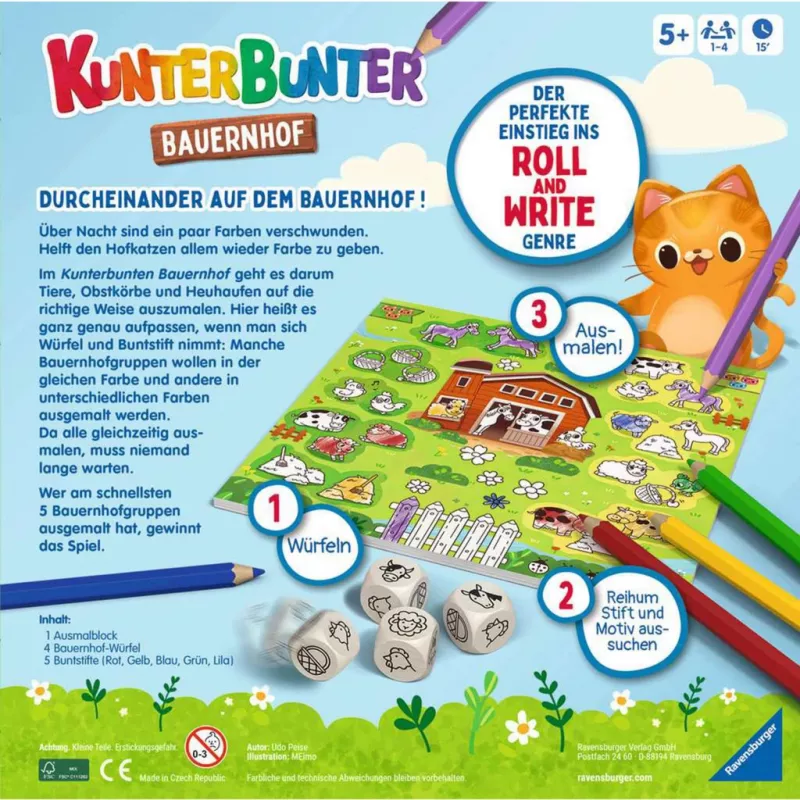 Kunterbunter Bauernhof, lautapeli