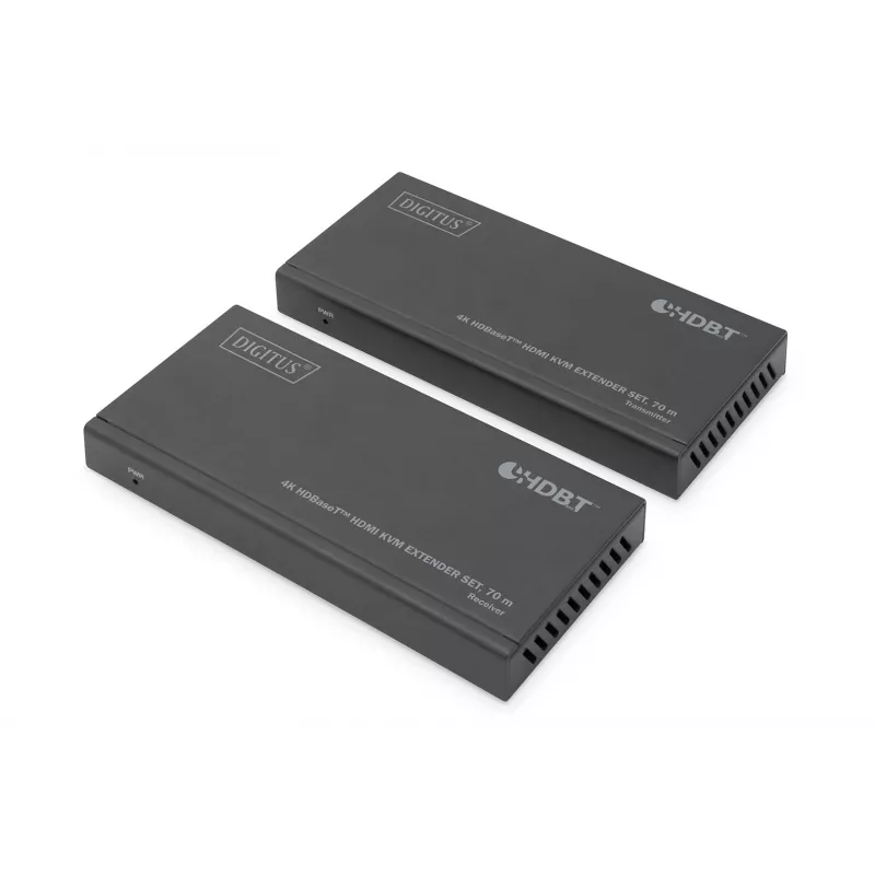 KVM-jatkosarja Digitus 4K HDBaseT HDMI 70 m johdollinen