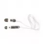 Sbox 2IN1W USB->Micro USB+IPH.5 M/M 1M valkoinen