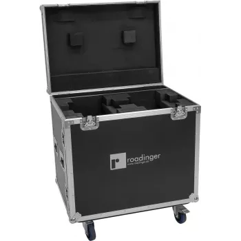 Roadinger Flightcase 2x DMH-380 – kestävä kuljetuslaukku, malli 31005242