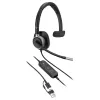 Monauralinen USB-kaapelikuulokemikrofoni Poly Mission 615 — paino 117,5 g