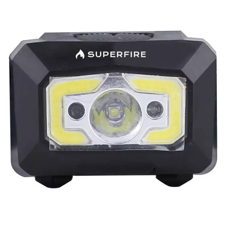 Superfire X30 otsalamppu, 340 lm, USB, 5 tilaa, 130 m