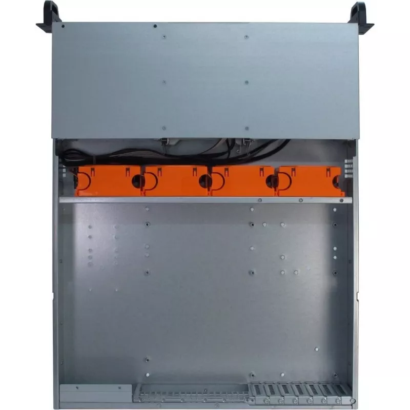 Inter-Tech IPC 2U-20255 - rack-asennus - 2U - Full AT - ei virtalähdettä (EPS2U) - USB (88887105)