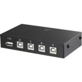 USB-kytkin Renkforce RF-4106952 – 4-porttinen USB 2.0, musta