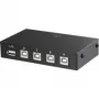 USB-kytkin Renkforce RF-4106952 – 4-porttinen USB 2.0, musta