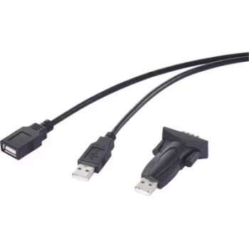 Renkforce USB 2.0 sarjaporttisovitin[1x - 1x RS232-pistoke] (RF-6801264)