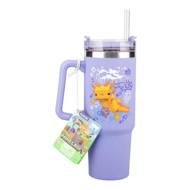 Paladone Minecraft violetti eristetty muki pillillä, 900 ml
