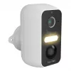 Safer 3L, IP-valvontakamera, ulkokäyttöön, langaton, Amazon Alexa ja Google Assistant, seinäasennus
