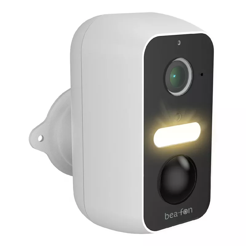 Safer 3L, IP-valvontakamera, ulkokäyttöön, langaton, Amazon Alexa ja Google Assistant, seinäasennus