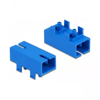 LWL-liitin PCB SC Simplex liitäntä SC Simplex liitäntään single-mode sininen