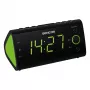 Kelloradio SENCOR SRC 170GN – FM-kelloradio kahdella herätyshälytyksellä, 1,2 tuuman LED-näyttö, sisälämpötila, torkkutoiminto (musta)