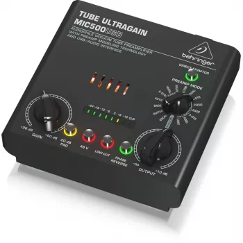 Behringer MIC500USB audiovahvistin