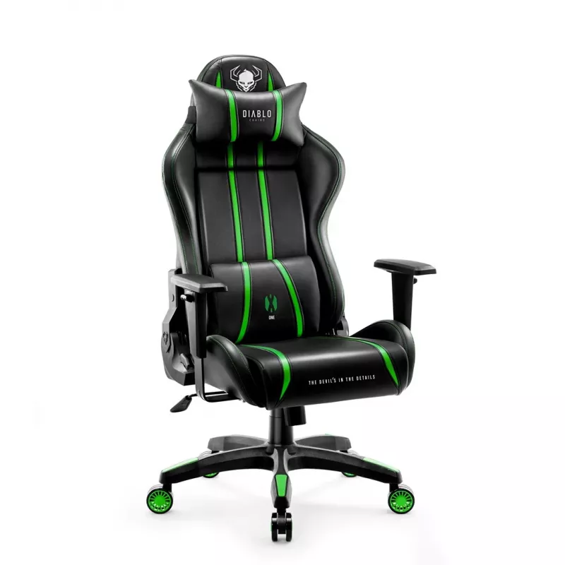 Diablo X-One 2.0 Normal Size pelituoli musta, vihreä