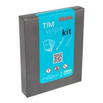 Akasa TIM Wipe Kit puhdistusliinat + lämpötahna