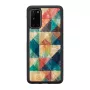 iKins suojakotelo Samsung Galaxy S20:lle — Mosaic musta