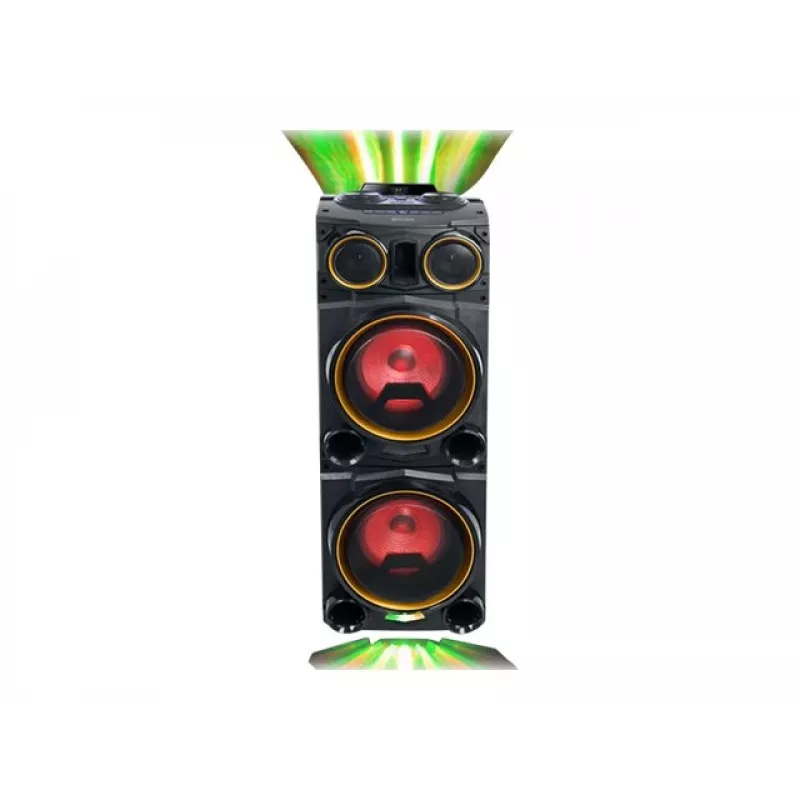 Muse M-1988 DJ kannettava/juhlakaiutin musta 800 W