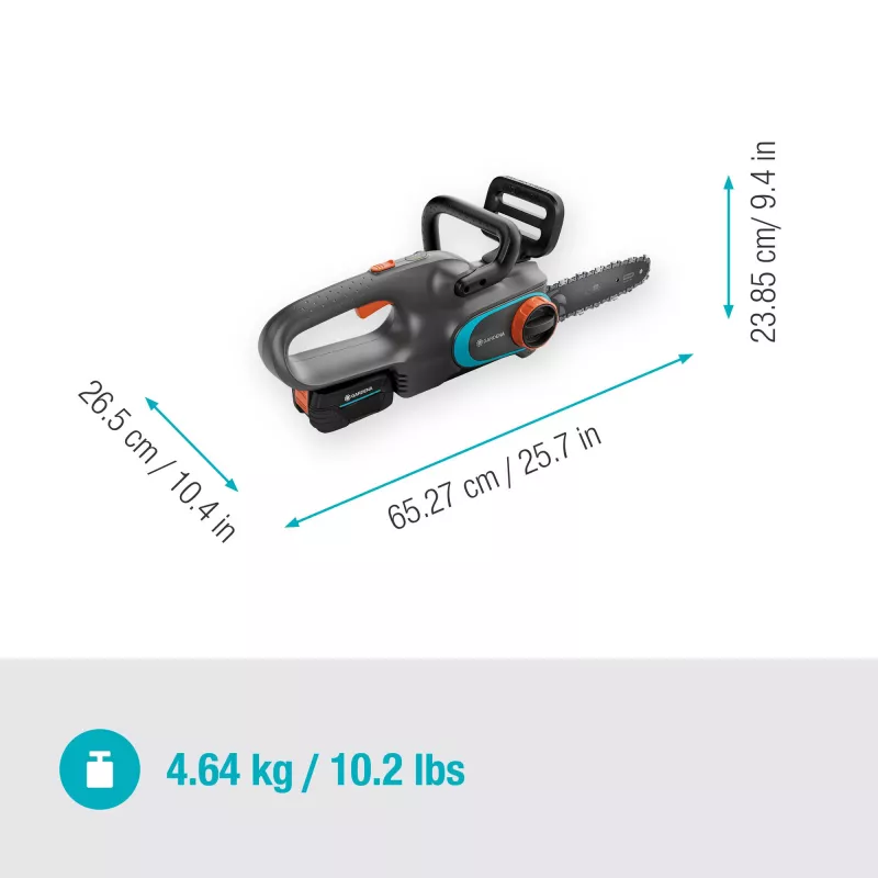 Ketjusaha Gardena PowerSaw musta