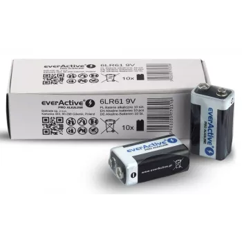 Alkaliparisto EverActive Pro Alkaline 6LR61 9V