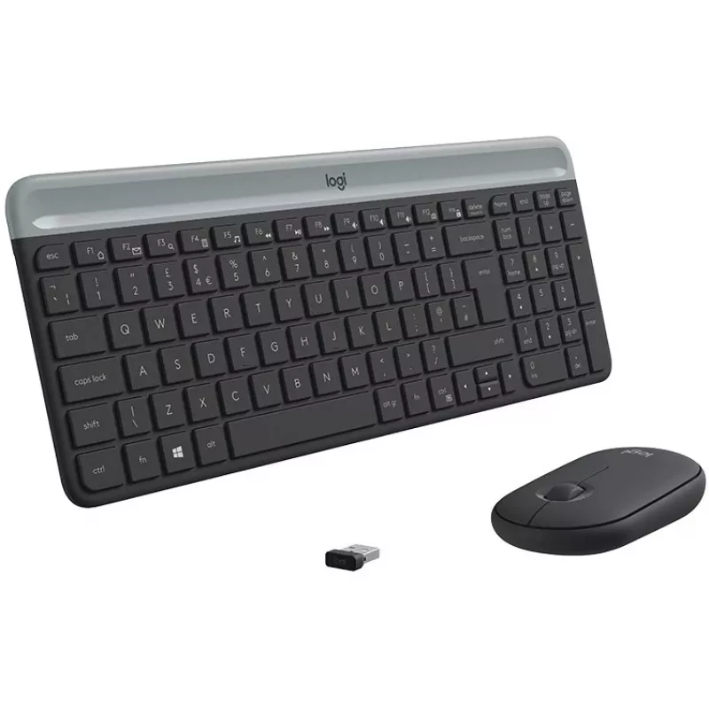 Näppäimistö- ja hiiri-yhdistelmä Logitech MK470 ohut Combo
