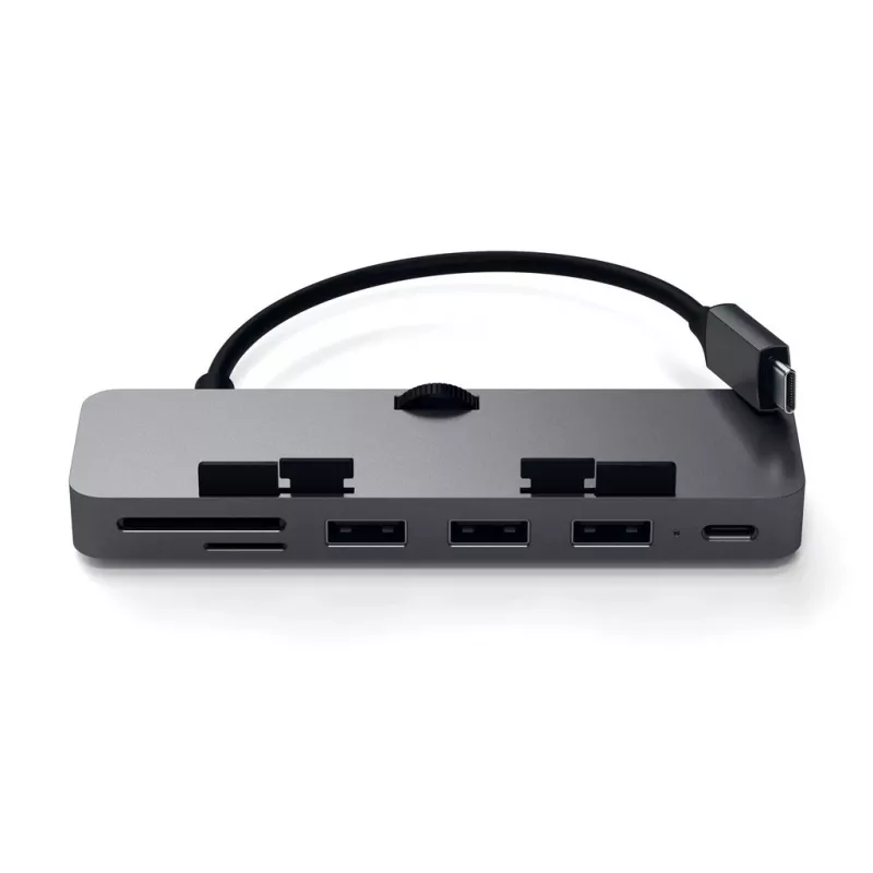 Satechi ST-TCIMHM kannettavan telakka/porttitoistin USB 3.2 Gen 1 (3.1 Gen 1) Type-C harmaa