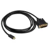 Akasa USB Type-C - DVI -sovitinkaapeli, musta (AK-CBCA10-18BK)