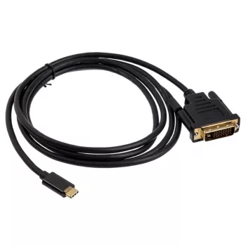 DVI-kaapeli Akasa AK-CBCA10-18BK 1,8 m DVI-D musta