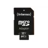Intenso Performance - flash-muistikortti (microSDXC SD-adapterilla) - 64GB - UHS-I U1 / Class10 - microSDXC UHS-I (3424490)