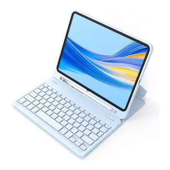 Inateck KB04002 QWERTY Bluetooth-kosketuslevynäppäimistö sininen