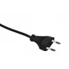 Savio CL-100 virtakaapeli musta 1,8 m IEC tyyppi E (3,4 mm, 3,1 mm) IEC C7