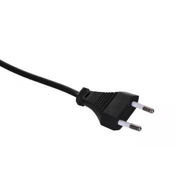 Savio CL-100 virtakaapeli musta 1,8 m IEC Type E (3,4 mm, 3,1 mm) IEC C7