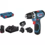 Bosch GSR 12V-15 FC Professional 1300 kierr./min avaimeton 600 g musta, sininen