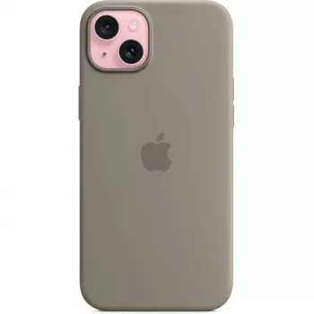 Silikonikuori Apple iPhone 15 Plus MagSafe Clay
