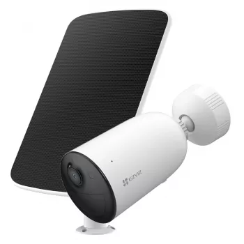 Paristokäyttöinen WLAN-IP-valvontakamera EZVIZ CB3 2K, 3 MP (2304x1296), 5200 mAh, IP65, sisältää aurinkopaneelin