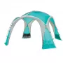 Event Dome Shelter XL, 4,5 x 4,5 m, paviljonki vaaleansininen/harmaa