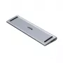 KVM-kytkin Unitek D1106AGY01 USB-C Triple 4K -telakointiasema KVM:llä, 3x USB-A, 5x USB-C, HDMI×2, DP×1, RJ-45, SD-lukija, 3840×2160@60Hz, alumiini