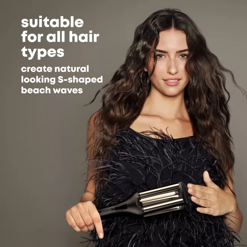 Kiharrin ja suoristusrauta Revamp Wave Define Styler WV-1750-EU 2-in-1