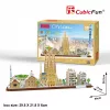 3D-palapeli - Barcelona - vaikeustaso: 4/8