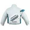 Makita | akkutuulettava takki, valkoinen, L