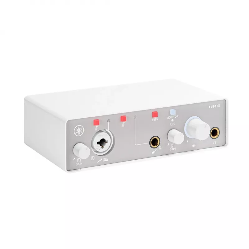 Audioliitäntä YAMAHA UR12MK3 valkoinen - kompakti 2-in/2-out USB…